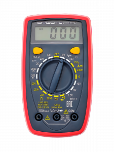 Мультиметр цифровой с прозвонкой тестер тока и напряжения Орбита OT-INM22